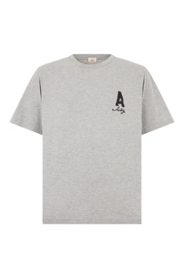 T-shirt i bomull med logotyp