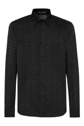 Sugar Daddy Cut Silk Shirt Monogram