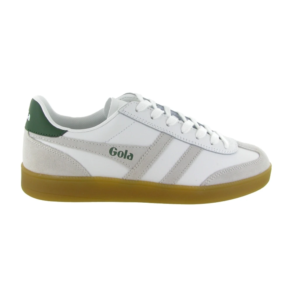 Gola Witte Leren Viper Sneakers Heren Schoenen
