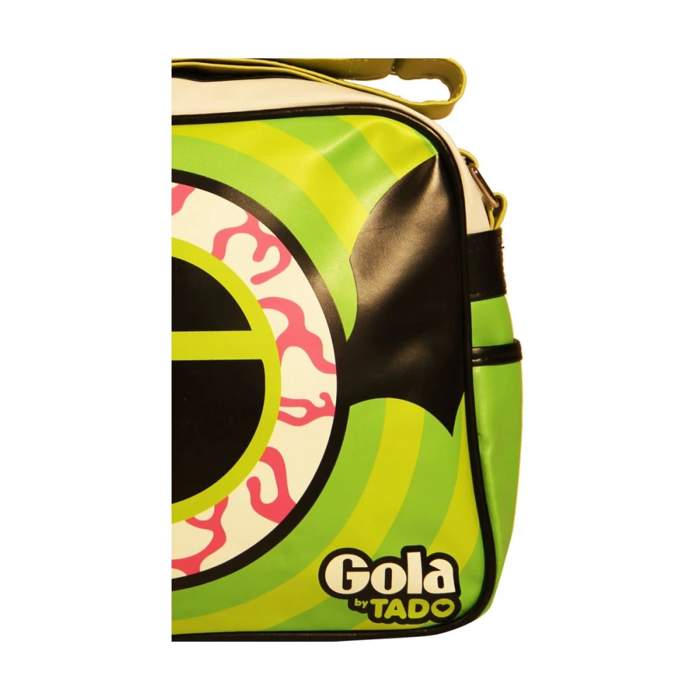 Gola Stijlvolle Groene Stoffen Handtas met Schouderband Green Dames