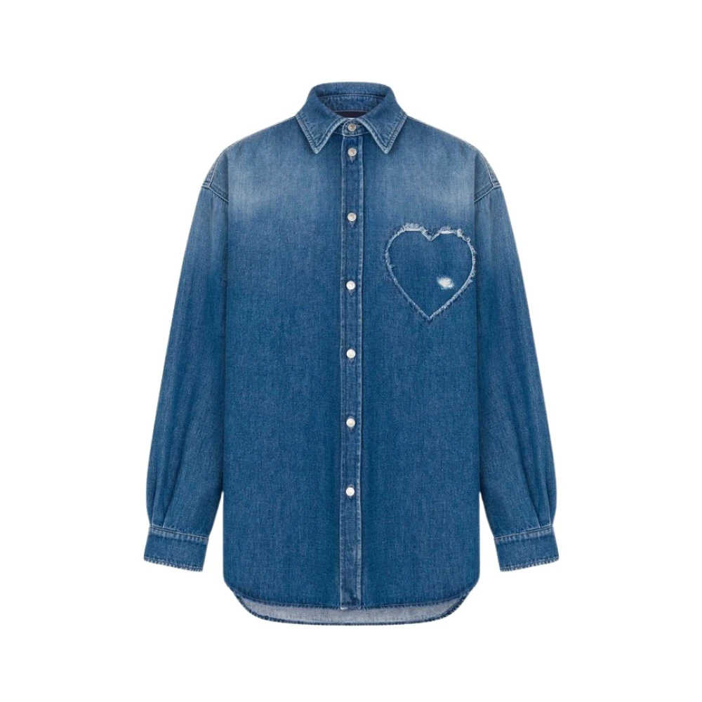 Moschino Uomo Blu Magliette, M, New,