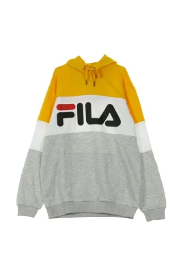 Blockerad Hoodie Ljusgrå Melange