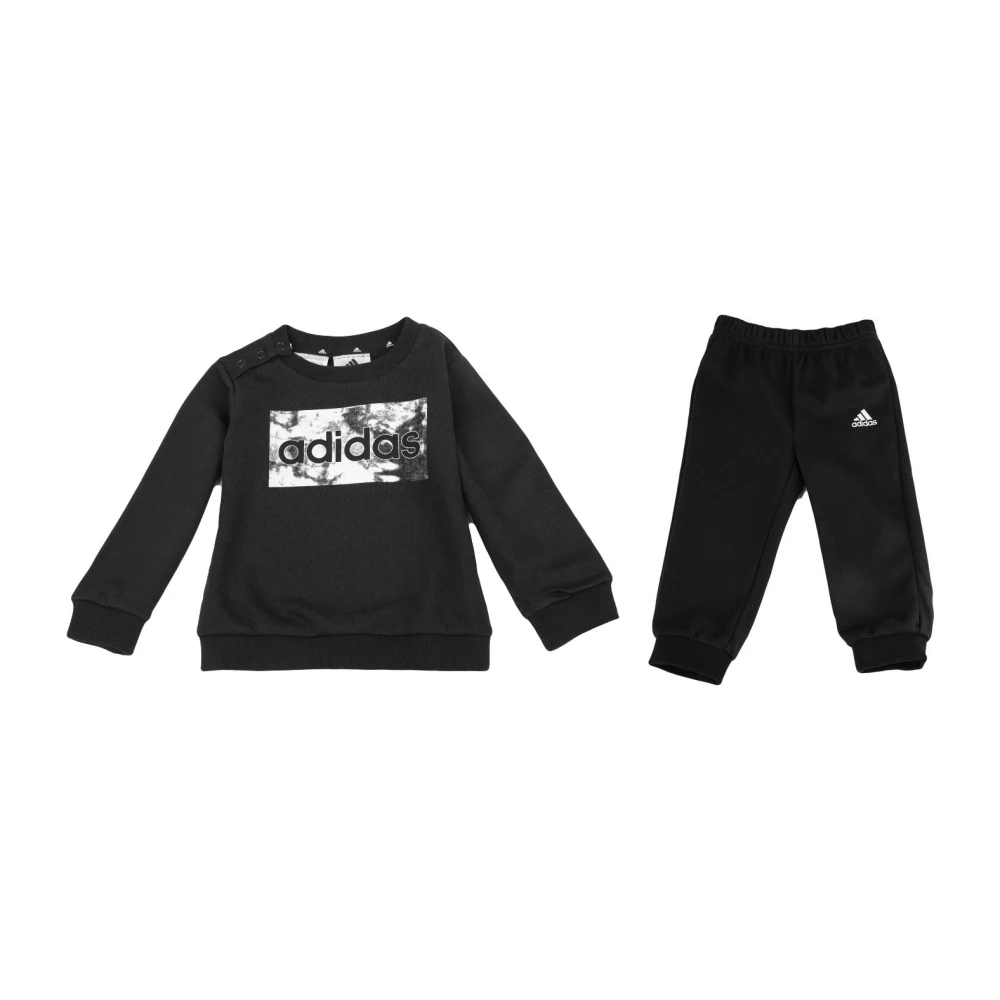 Adidas Essentials Sweatshirt och Byxor Set Black, Unisex