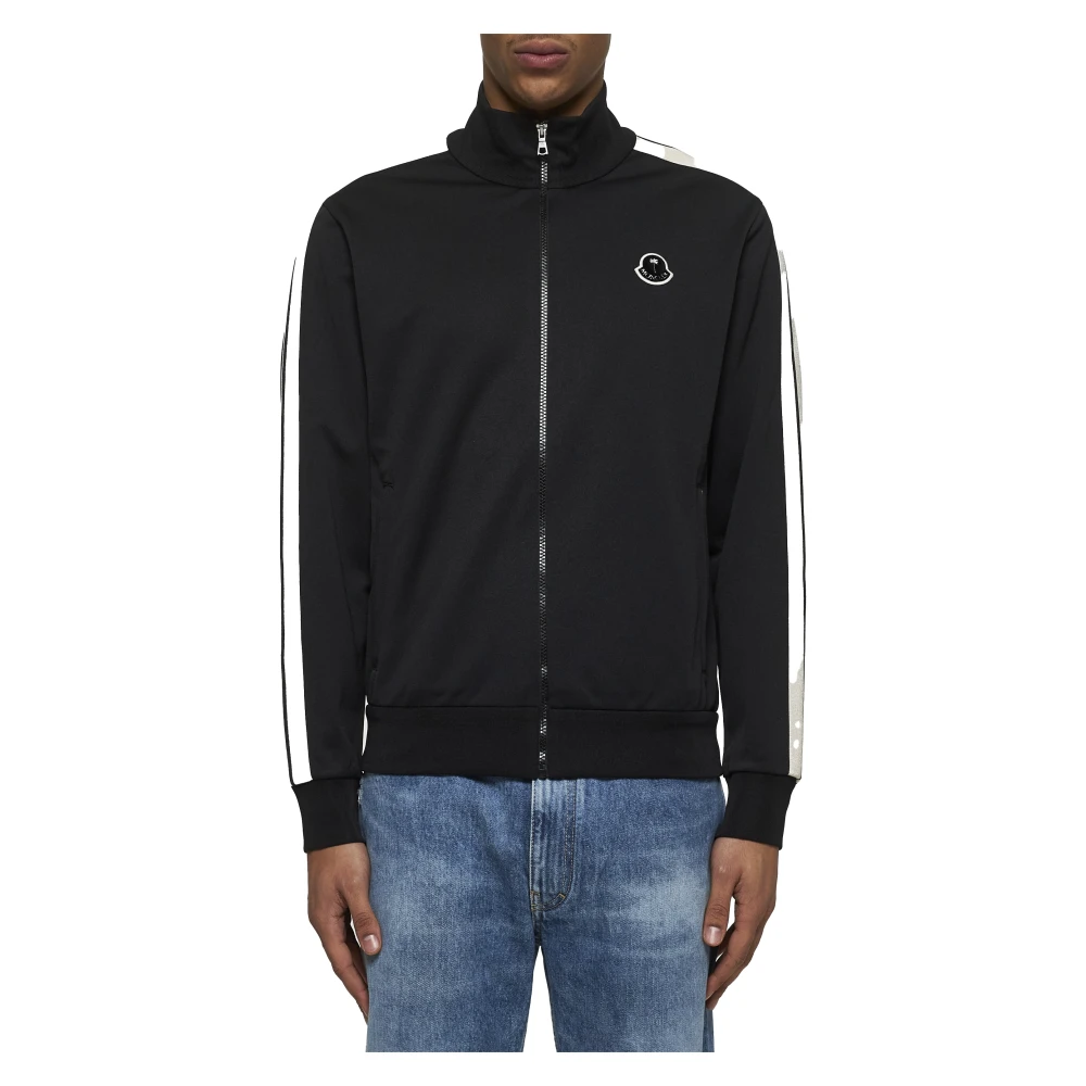 Moncler Zwarte Sweater Collectie Black Heren