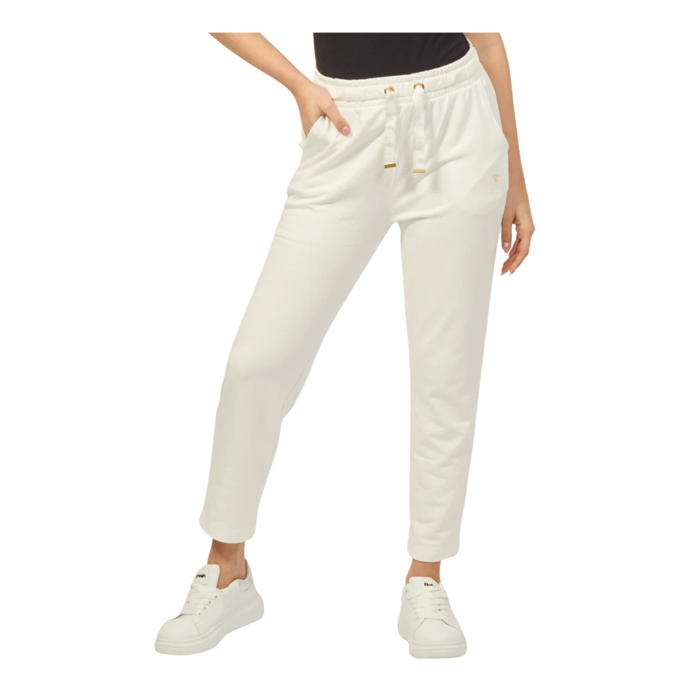 YES ZEE Trousers White Dames