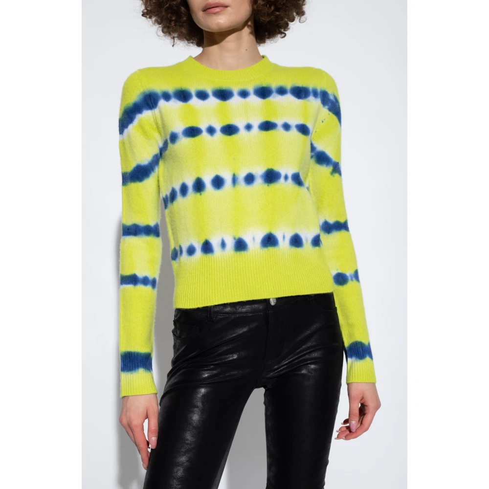 Diesel M-Valaxa wollen trui Green Dames