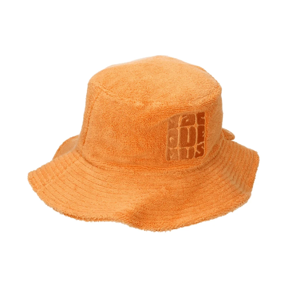 Jacquemus Logo Emmerhoed Licht Oranje Katoen Orange Dames