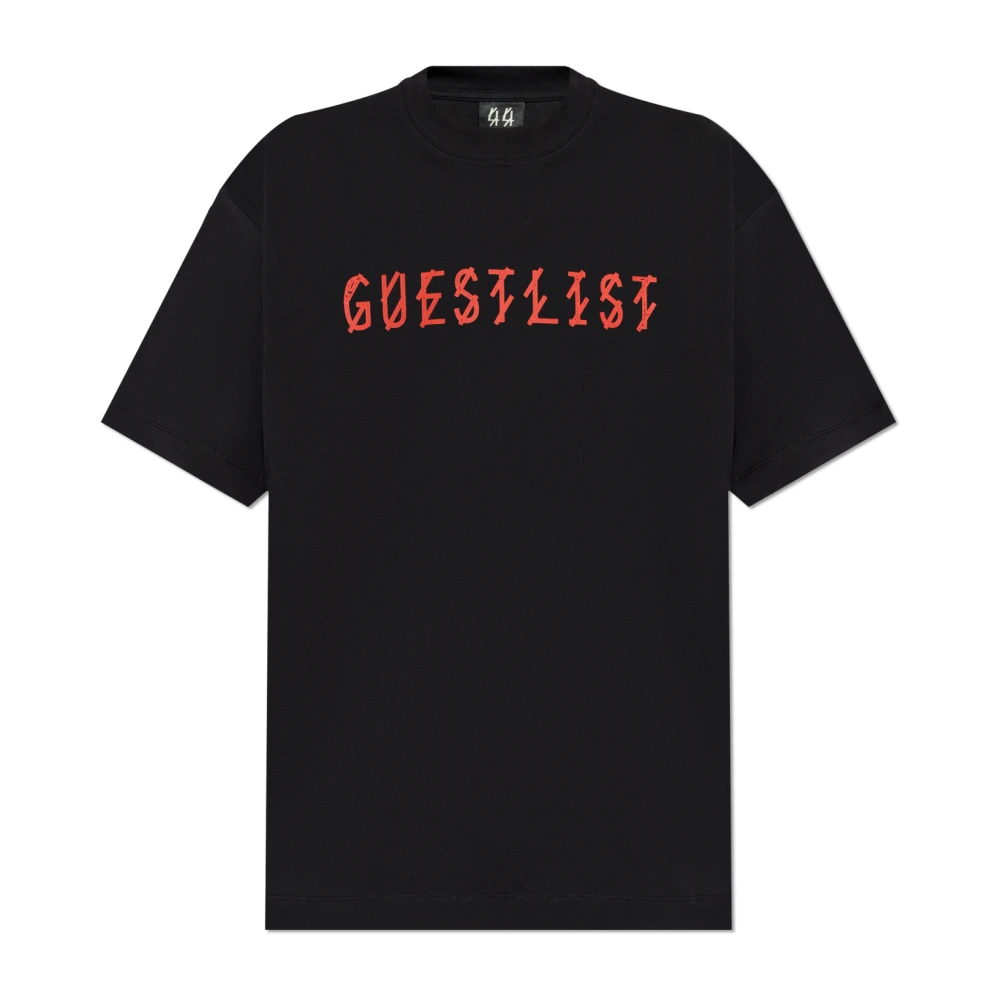 44 Label Group T-shirt met logo Black Heren