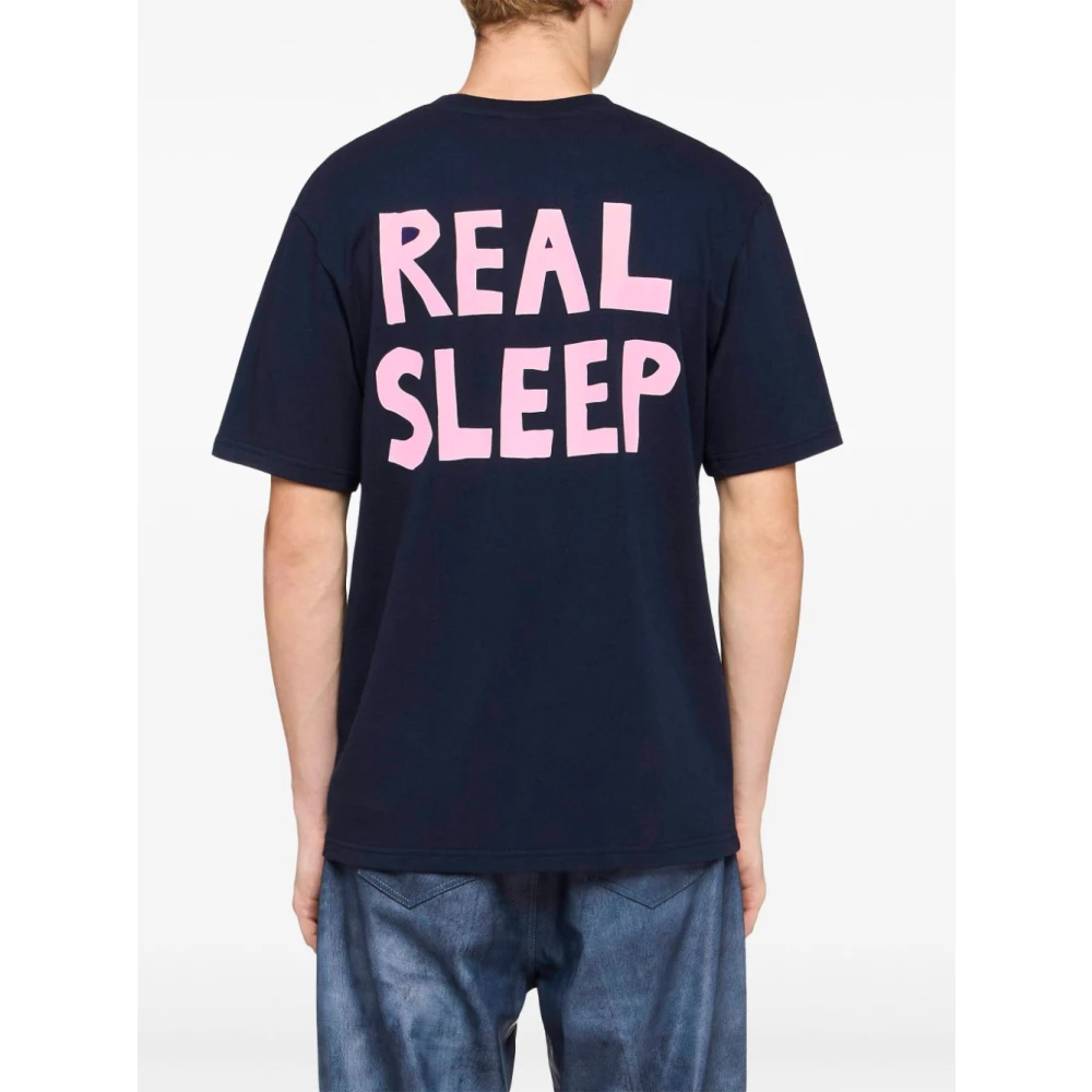 JW Anderson Blauw T-shirt Herenkleding Blue Heren