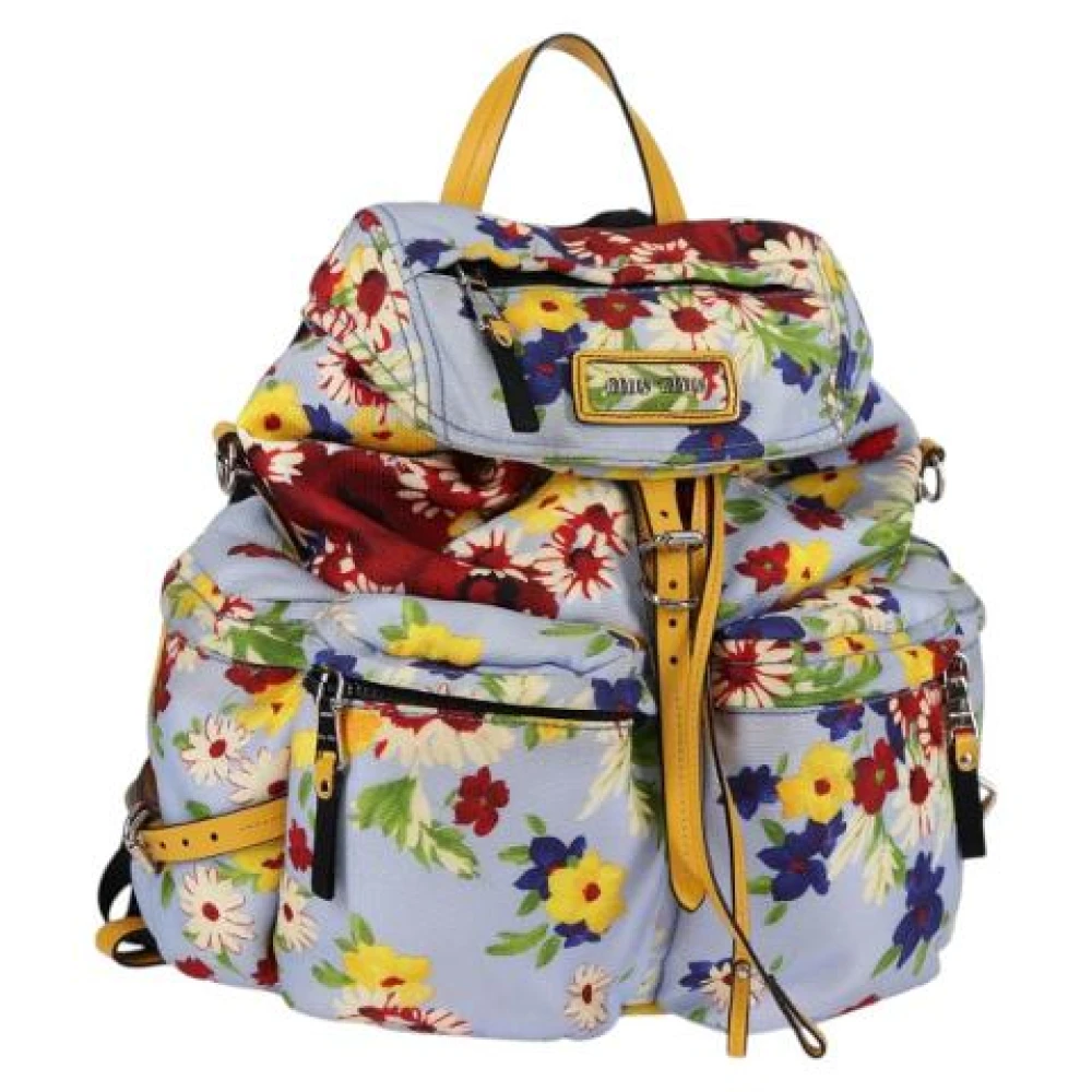 Pre-owned > Pre-owned Bags > Pre-owned Backpacks - - Miu Miu Pre-owned - Modalova