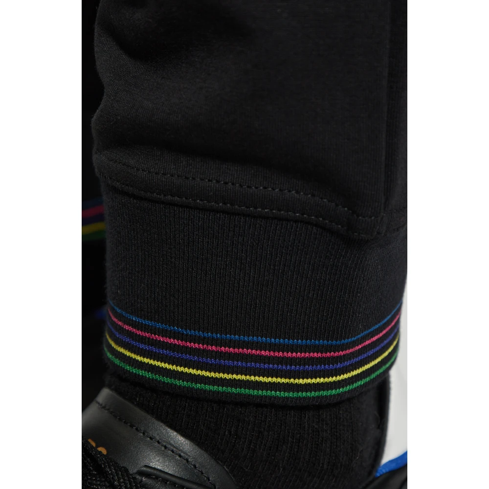 PS By Paul Smith Katoenen sweatpants Black Heren