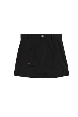 Svart Ull Deconstructed Minikjol