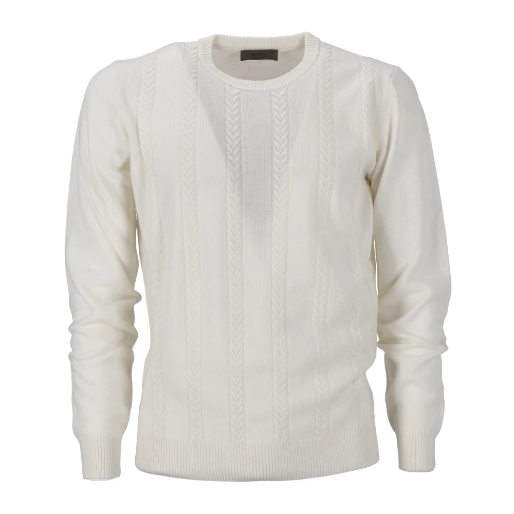 Knitwear > Round-neck Knitwear - - Ferrante - Modalova
