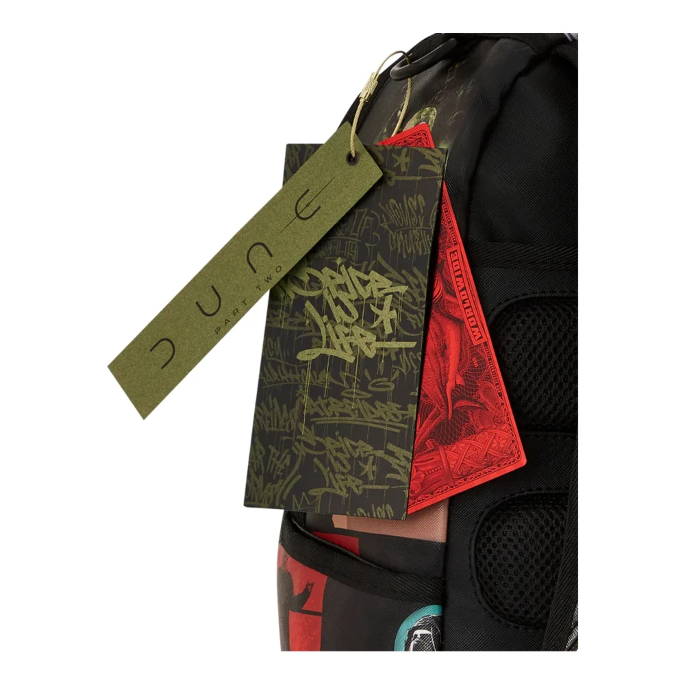 Sprayground Dune Collage Rugzak Zwart Multicolor Unisex