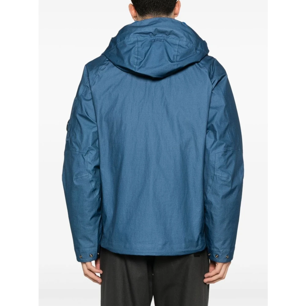 C.P. Company Omkeerbare G-Type Vest met capuchon Blue Heren