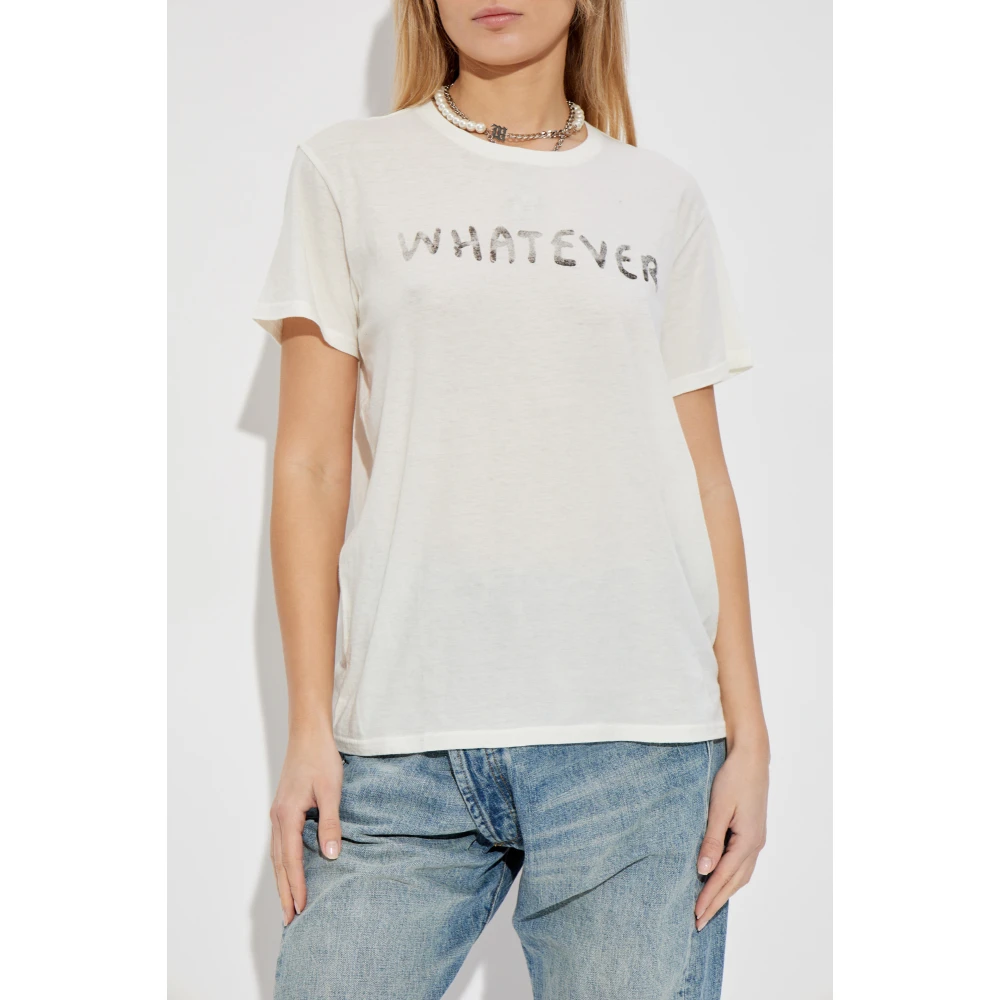 R13 Whatever BOY T Beige Dames