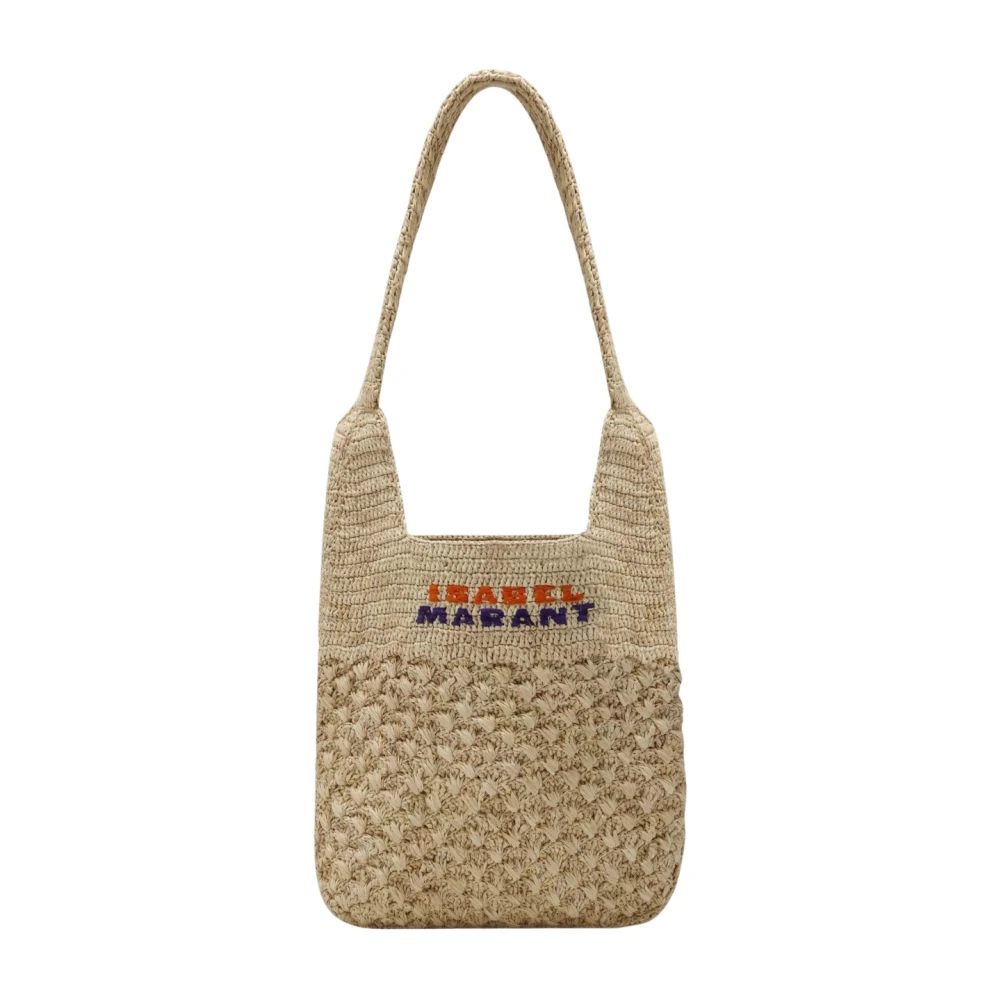 Isabel Marant Women's Beige Praia Small Bag - Shoulder Bags - One Size - Bags