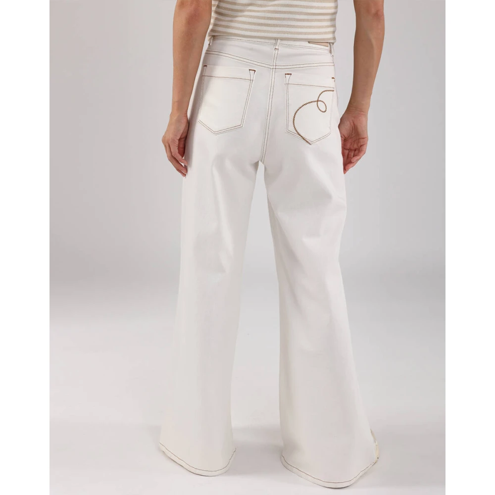 Nukus Ruby Broek voor Vrouwen Beige Dames
