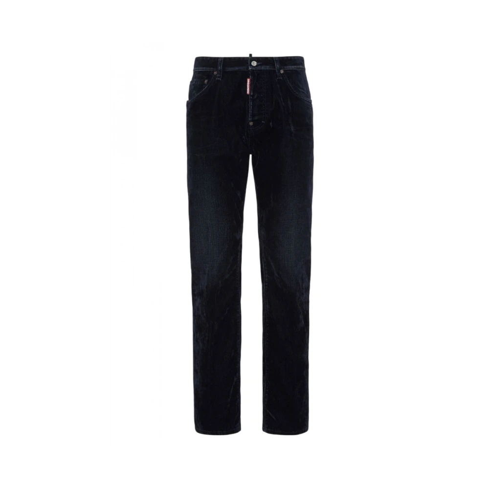 Dsquared2 Men's Blue Stylish Jeans For - Straight Fit Jeans - M - Jeans