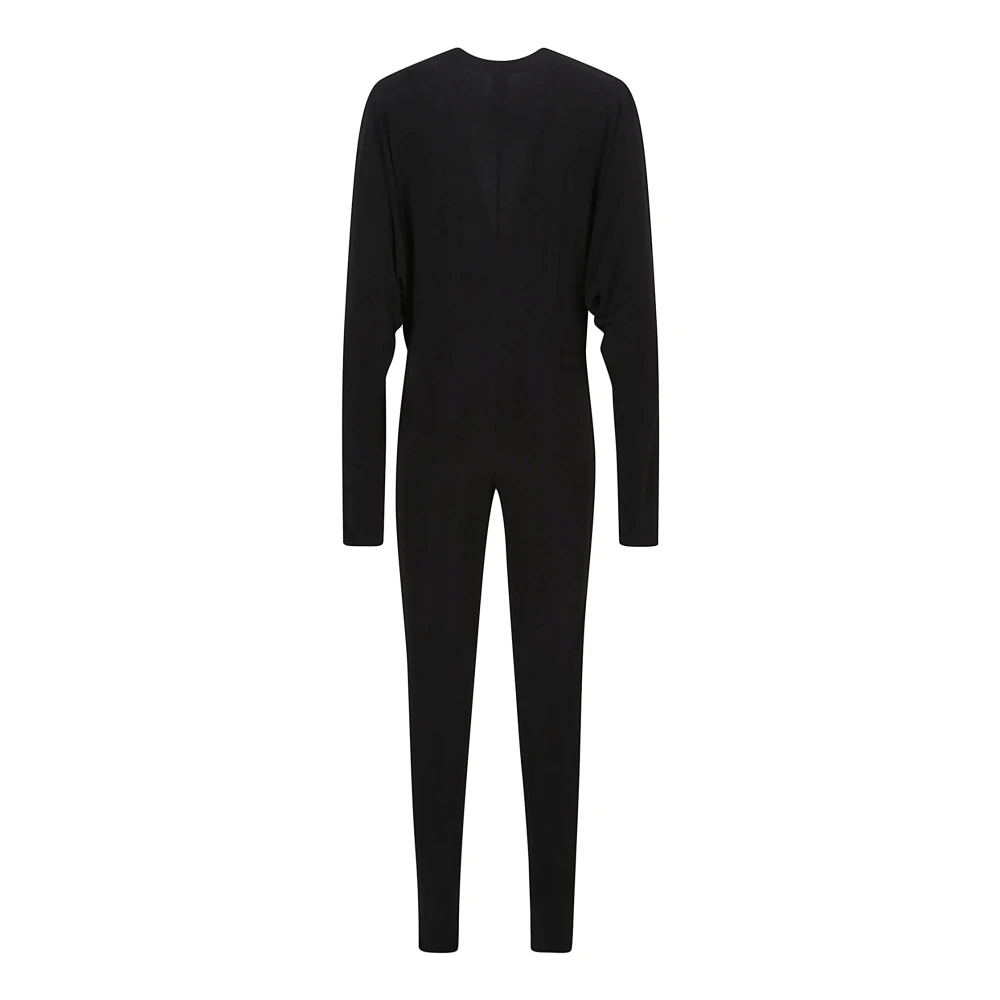Norma Kamali Zwart Jumpsuit Black Dames