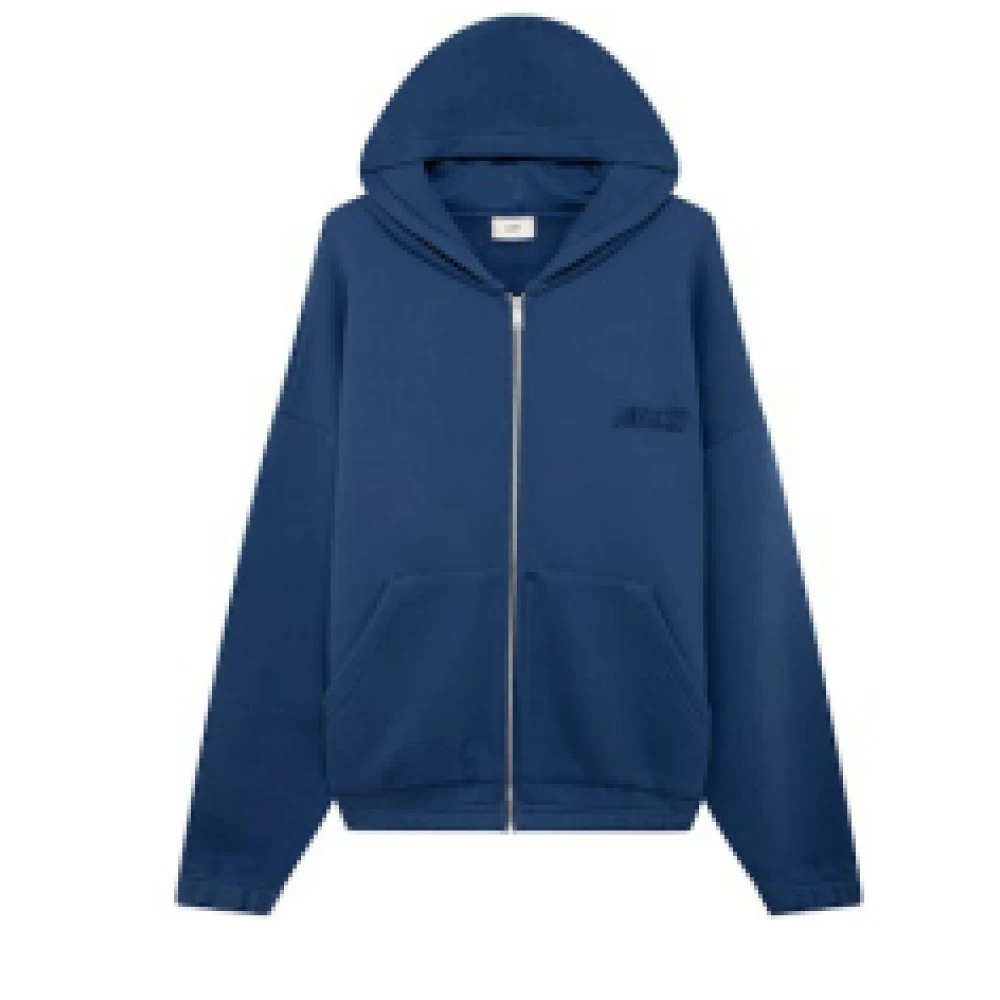 Autry Men's Blue Hipx032r Jersey Drone - Zip-Throughs - Xl - Sweatshirts & Hoodies