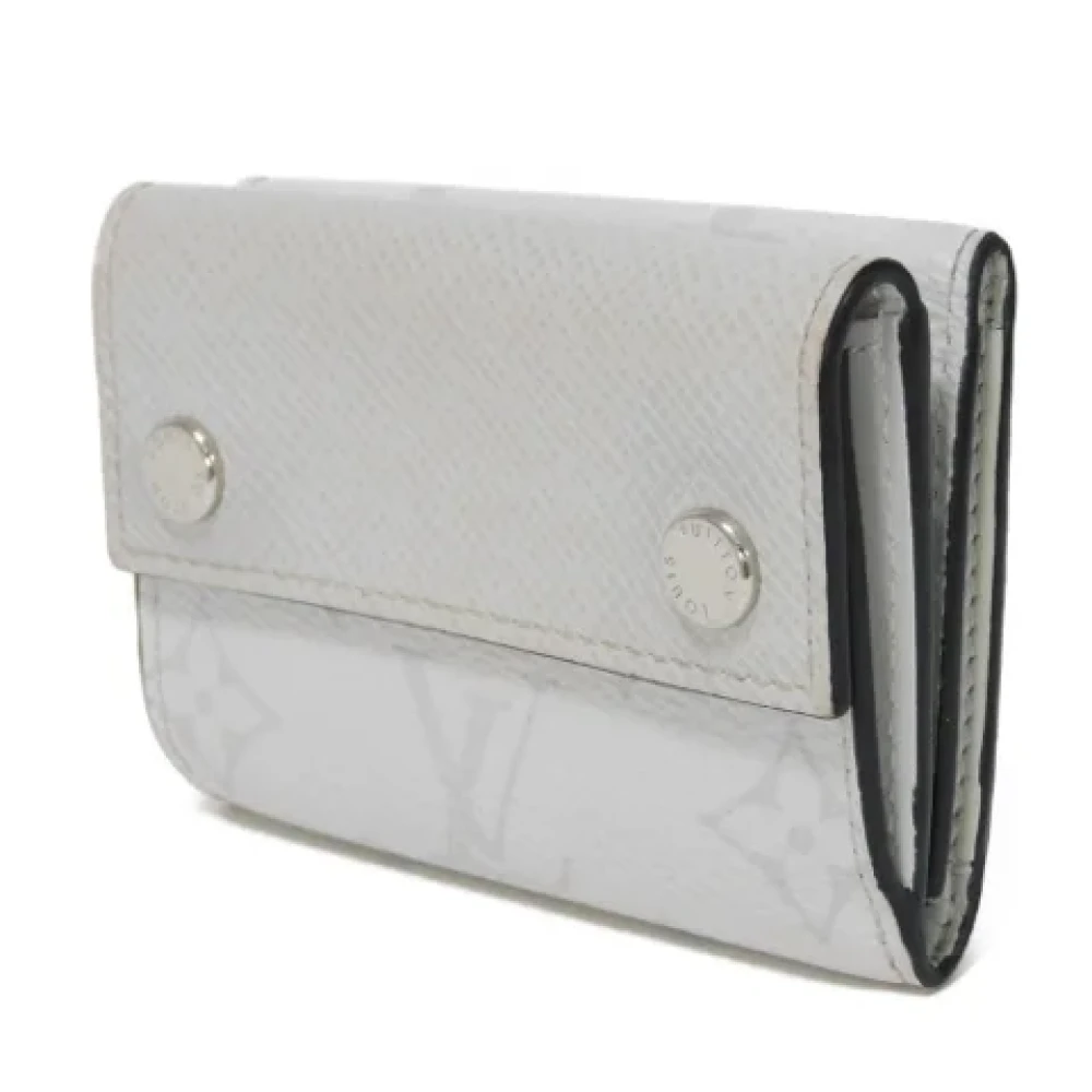 Louis Vuitton Vintage Pre-owned Canvas wallets White Dames