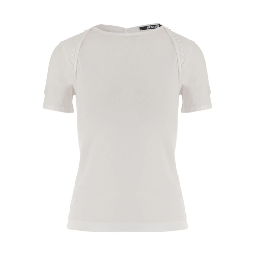 Jacquemus White T-Shirts And Polos - Female - T-Shirts - S - Tops