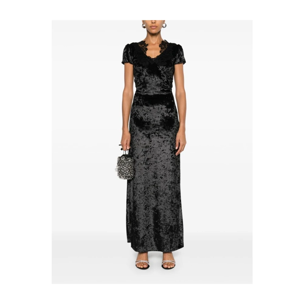 Ermanno Scervino Elegante Jurk 95708C Black Dames