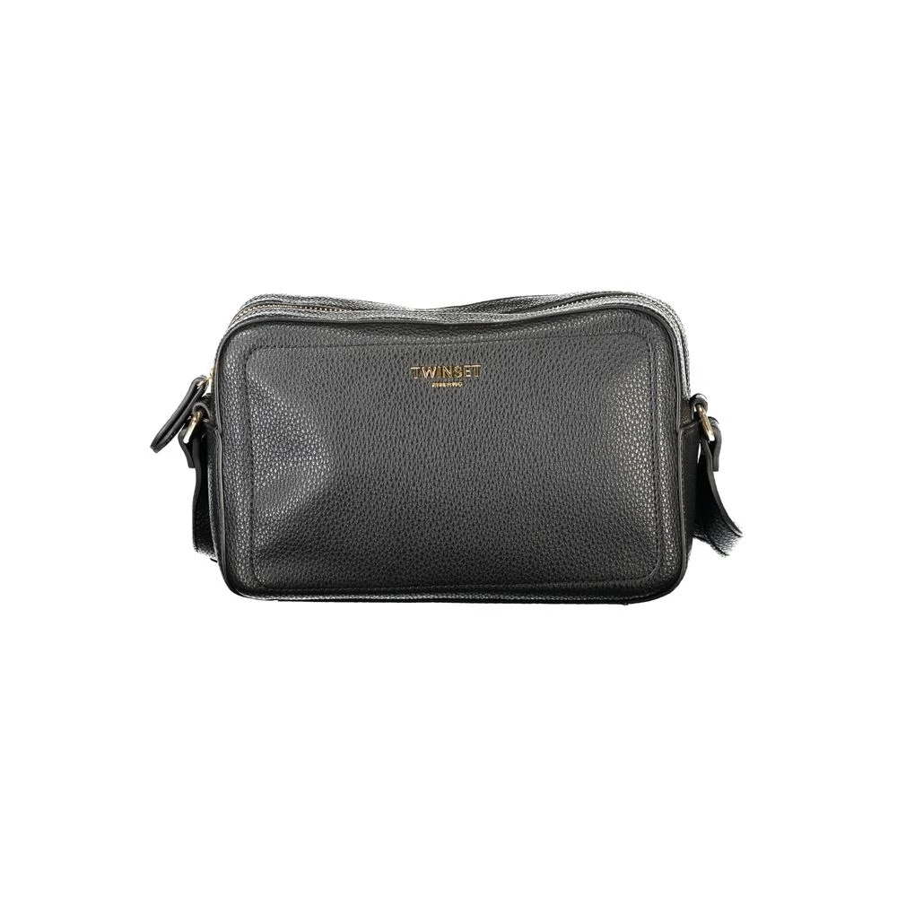 Twinset Women's Black Polyethylene Camera Bag - Cross Body Bags - One Size - Bags