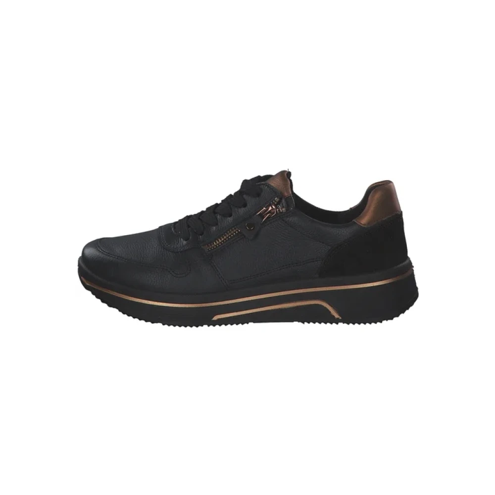 ara Casual Veterschoen Sapporo 3.0 Dames Schoenen Zwart