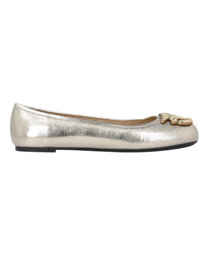 golden-ballerina-flat-shoes