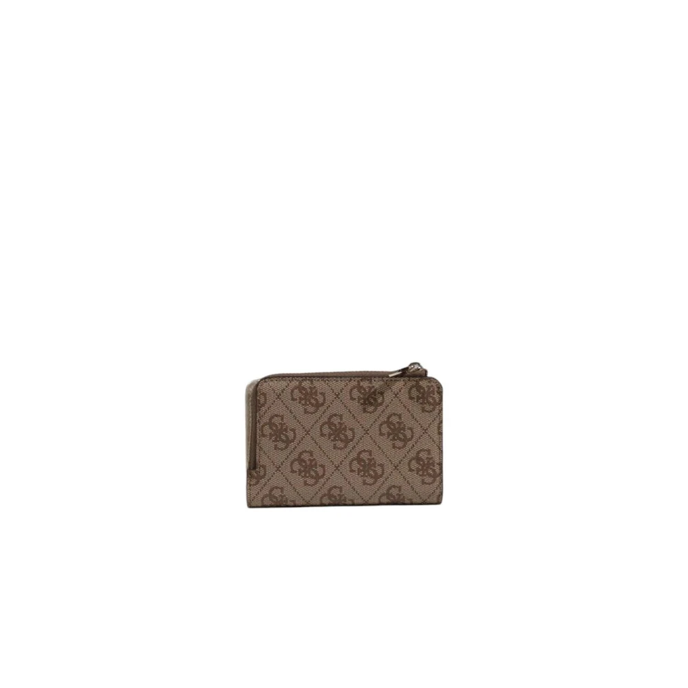 Guess Stijlvolle Polyethyleen Dames Portemonnee Collectie Brown Dames