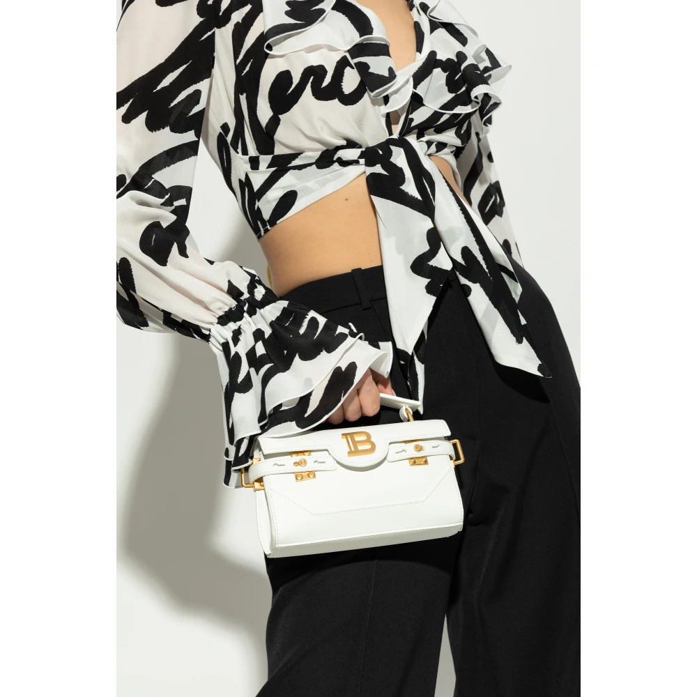 Balmain Handtas B-Buzz 19 White Dames