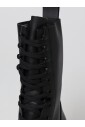 bottes-de-combat-en-cuir-noir