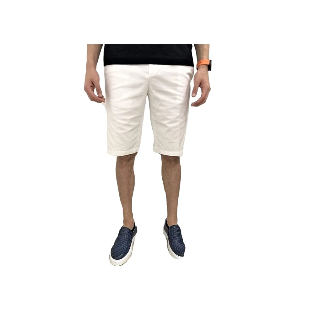 Alviero Martini 1a Classe Bermuda Shorts White Heren