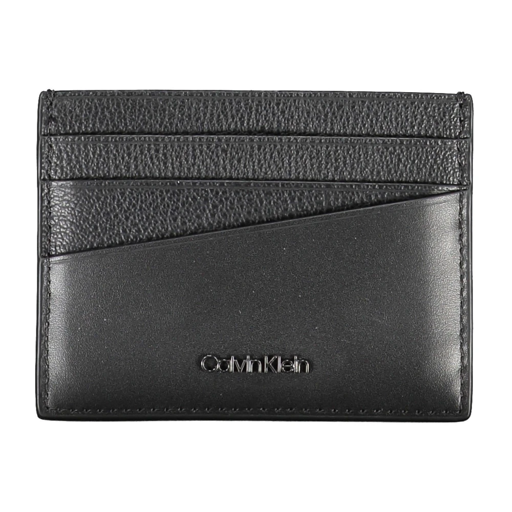 Calvin Klein Men's Black Portacard Wallet - Wallets & Cardholders - One Size- Accessories