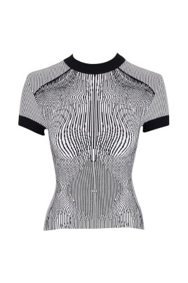 short-sleeve-hoodie-black-and-white