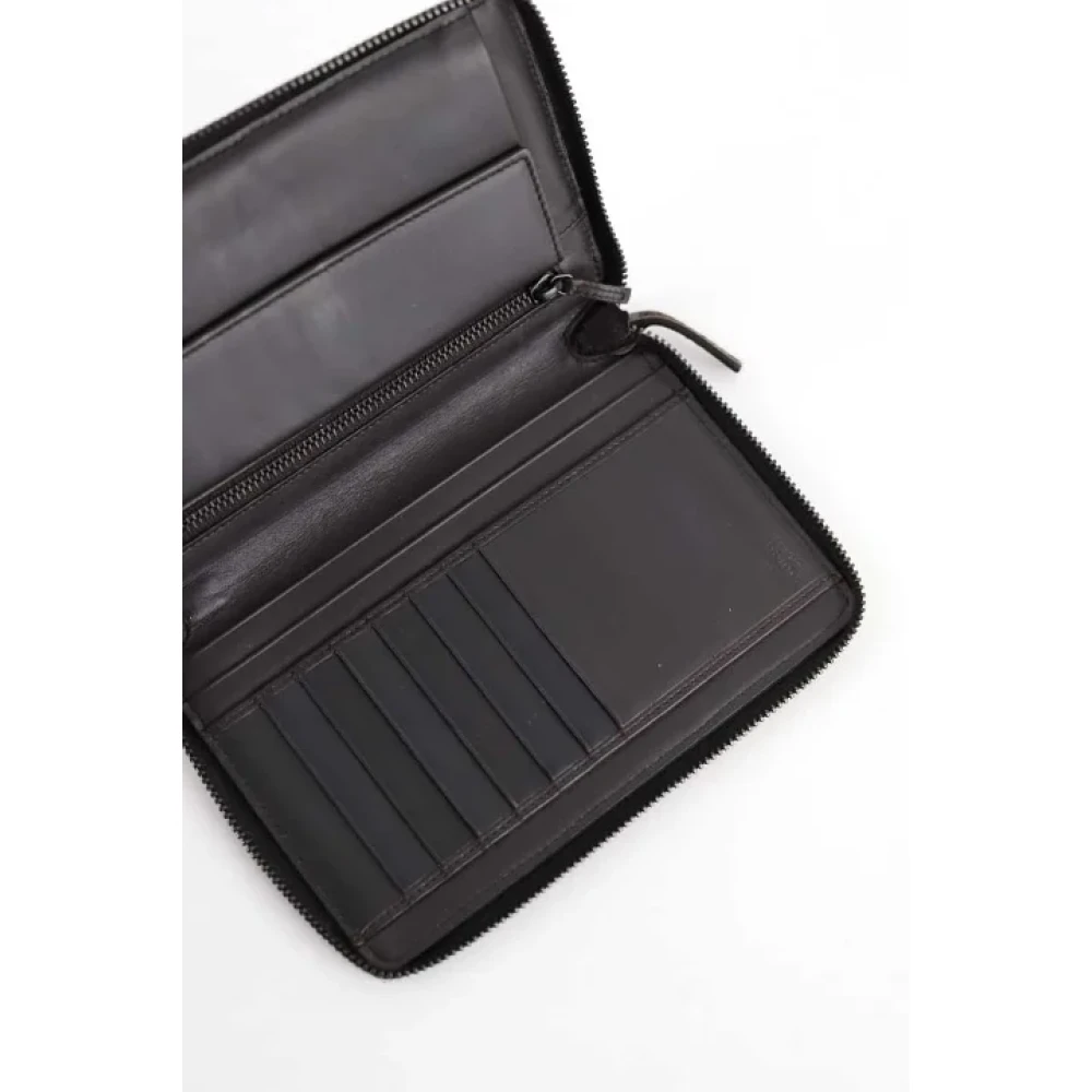 Gucci Vintage Pre-owned Leather wallets Brown Dames