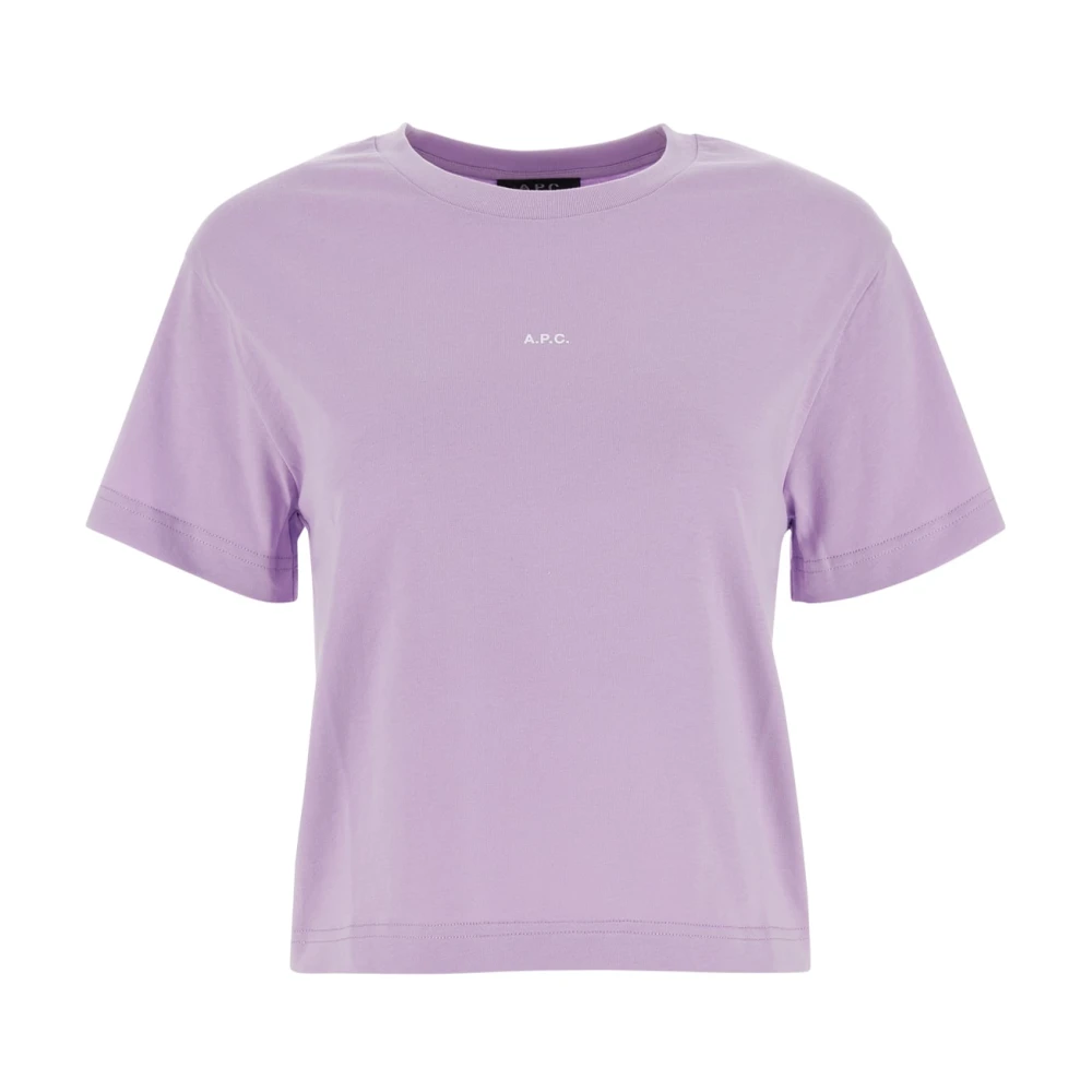A.p.c. Klassiek T-Shirt Purple Dames