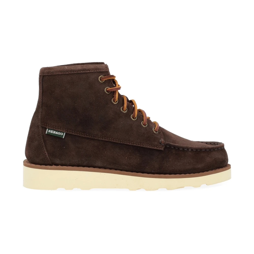 Sebago Brown Tala Mid - Male - Lace-Up Boots - 11 Uk - Shoes