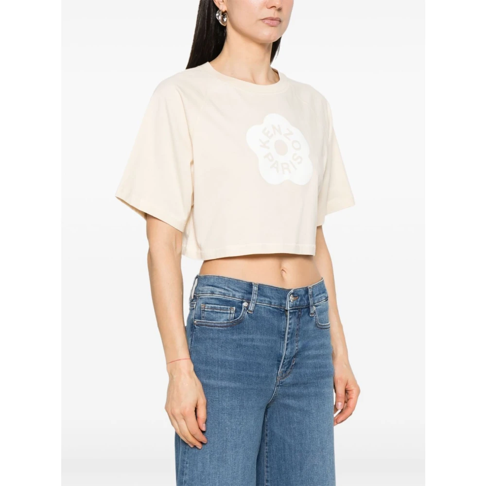 Kenzo Stijlvolle T-shirts en Polos Beige Dames