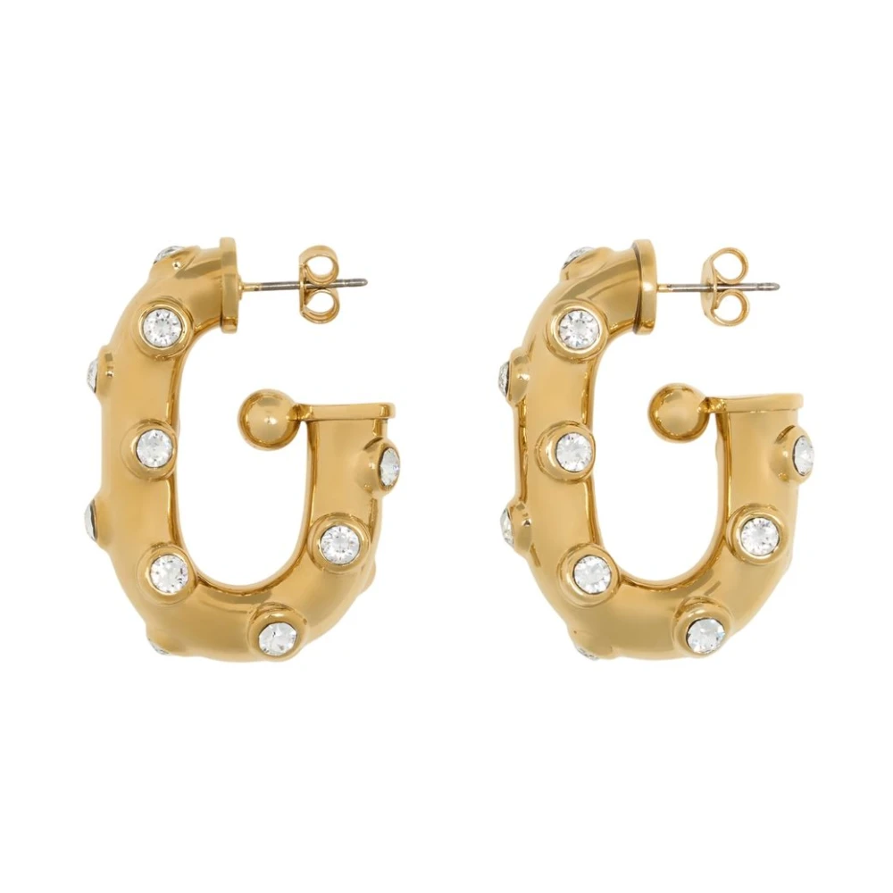 Rabanne Women's Yellow Xl Link Earrings