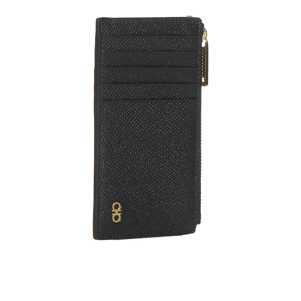 Salvatore Ferragamo Stijlvolle Portemonnees Black Heren