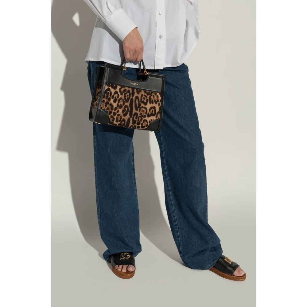 Dolce & Gabbana Handtas Sicily Brown Dames