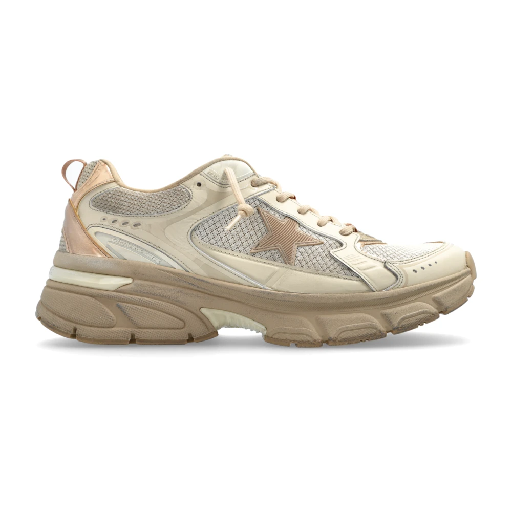 Golden Goose Women's Beige Sneakers, 7 Uk, Lightstar Trainers