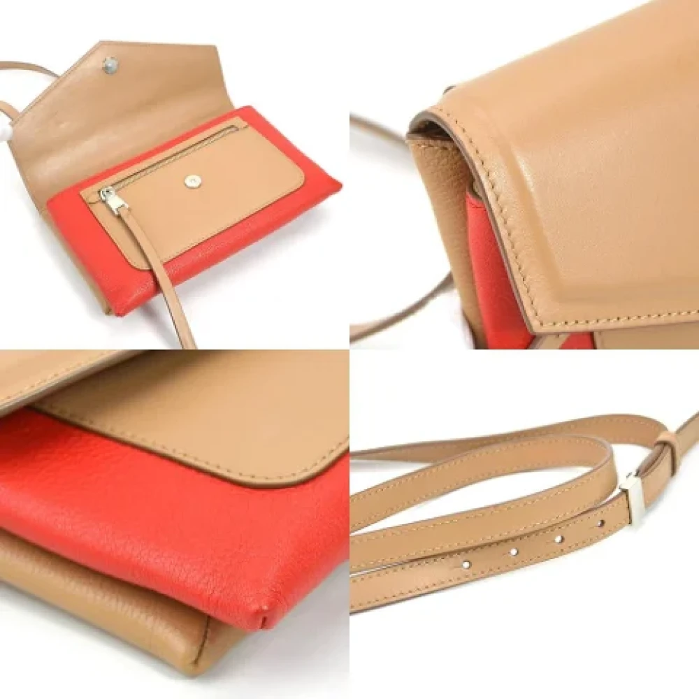Givenchy Pre-owned Fabric crossbody-bags Beige Dames