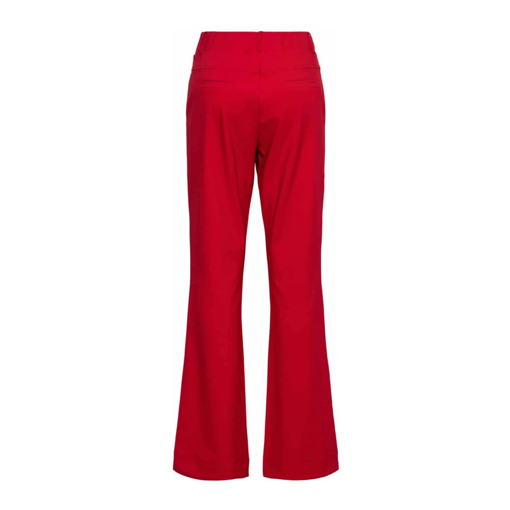 &Co Woman Charlie Comfort Twill L-Red Dames