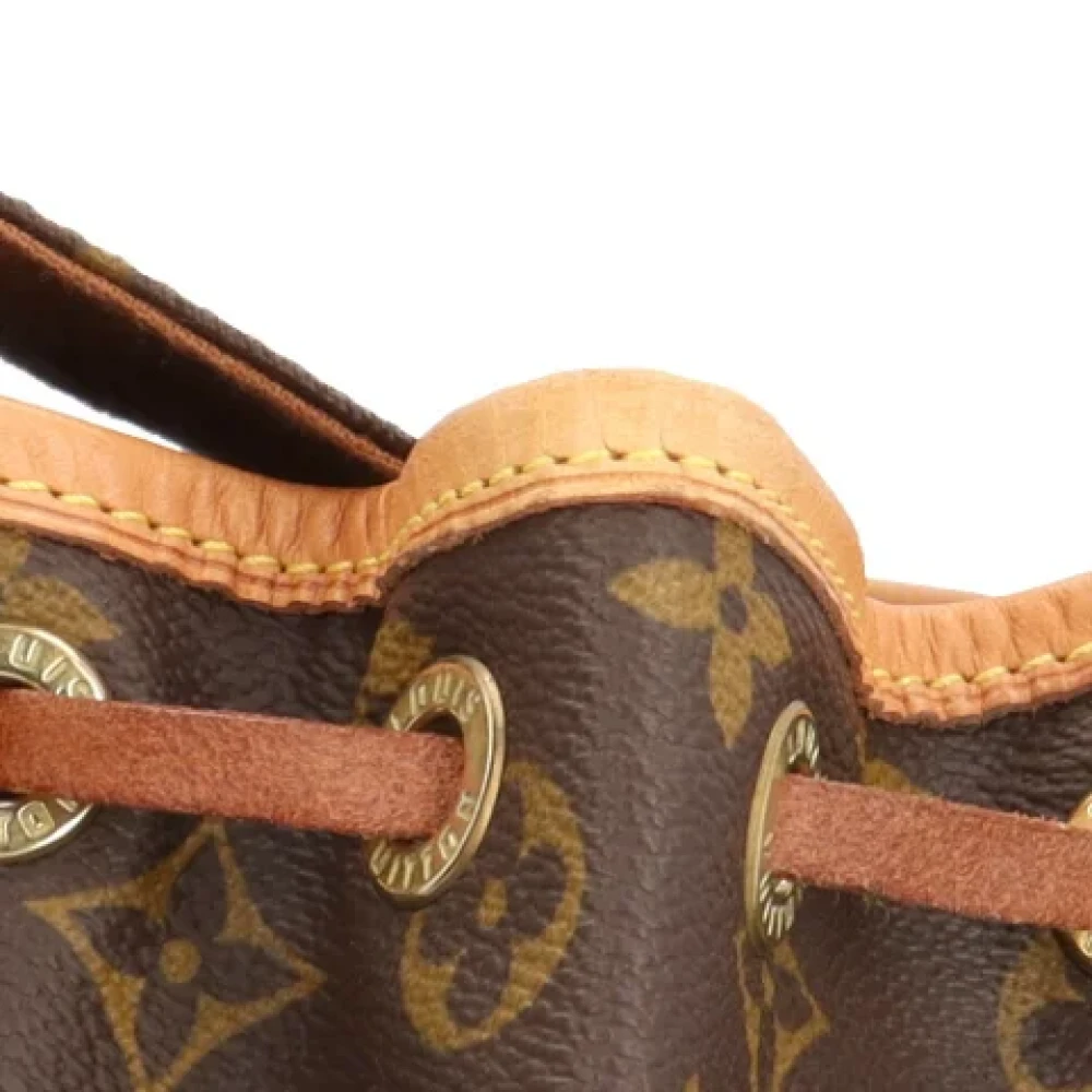 Louis Vuitton Vintage Pre-owned Canvas backpacks Brown Dames