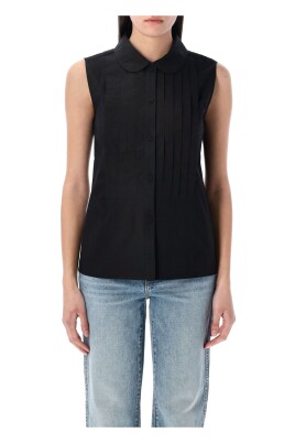 black-sleeveless-peter-pan-collar-shirt
