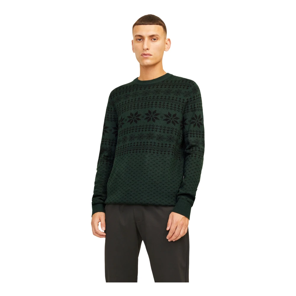 jack & jones Kerst Gebreide Trui Gabriel Green Heren
